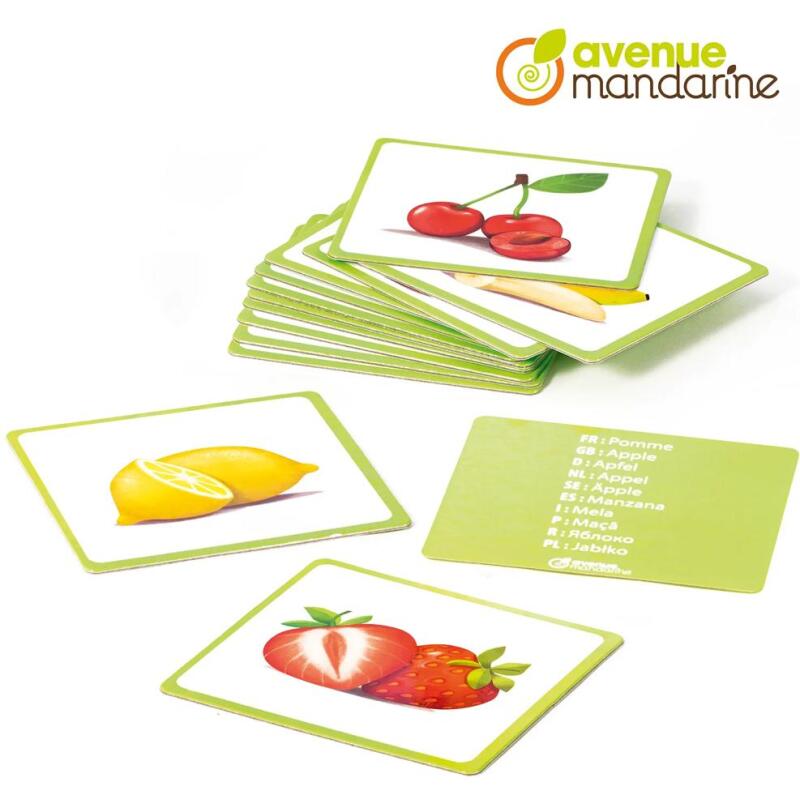 Imagier, Fruits - Multicolore