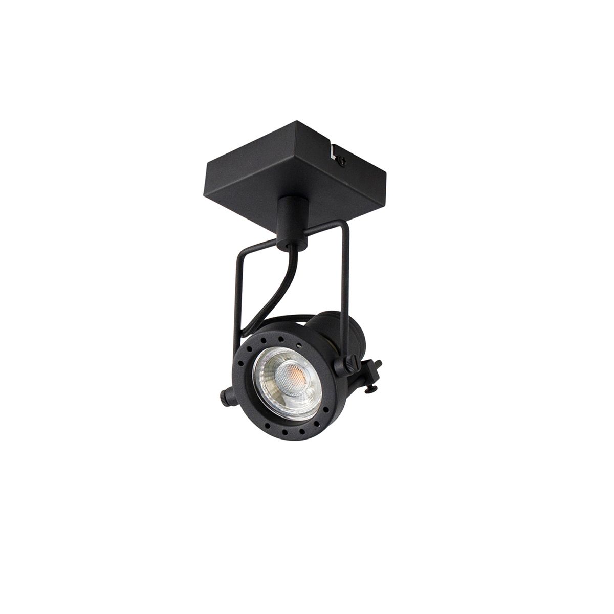Smart spot zwart incl. Wifi GU10 - Suplux