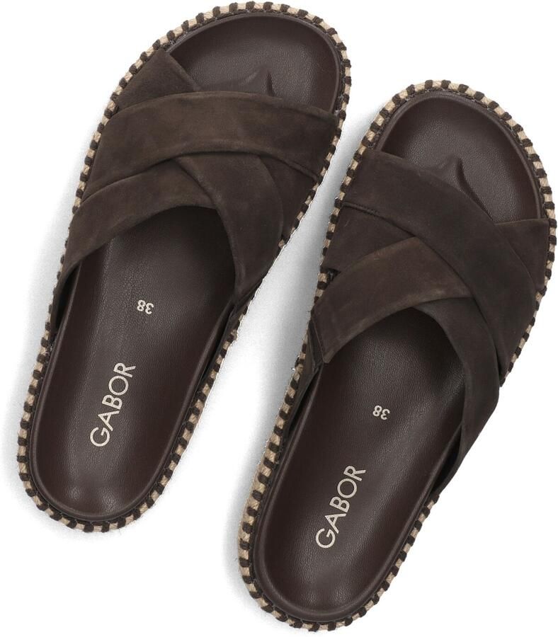 Gabor 780.1 Slippers Dames Bruin