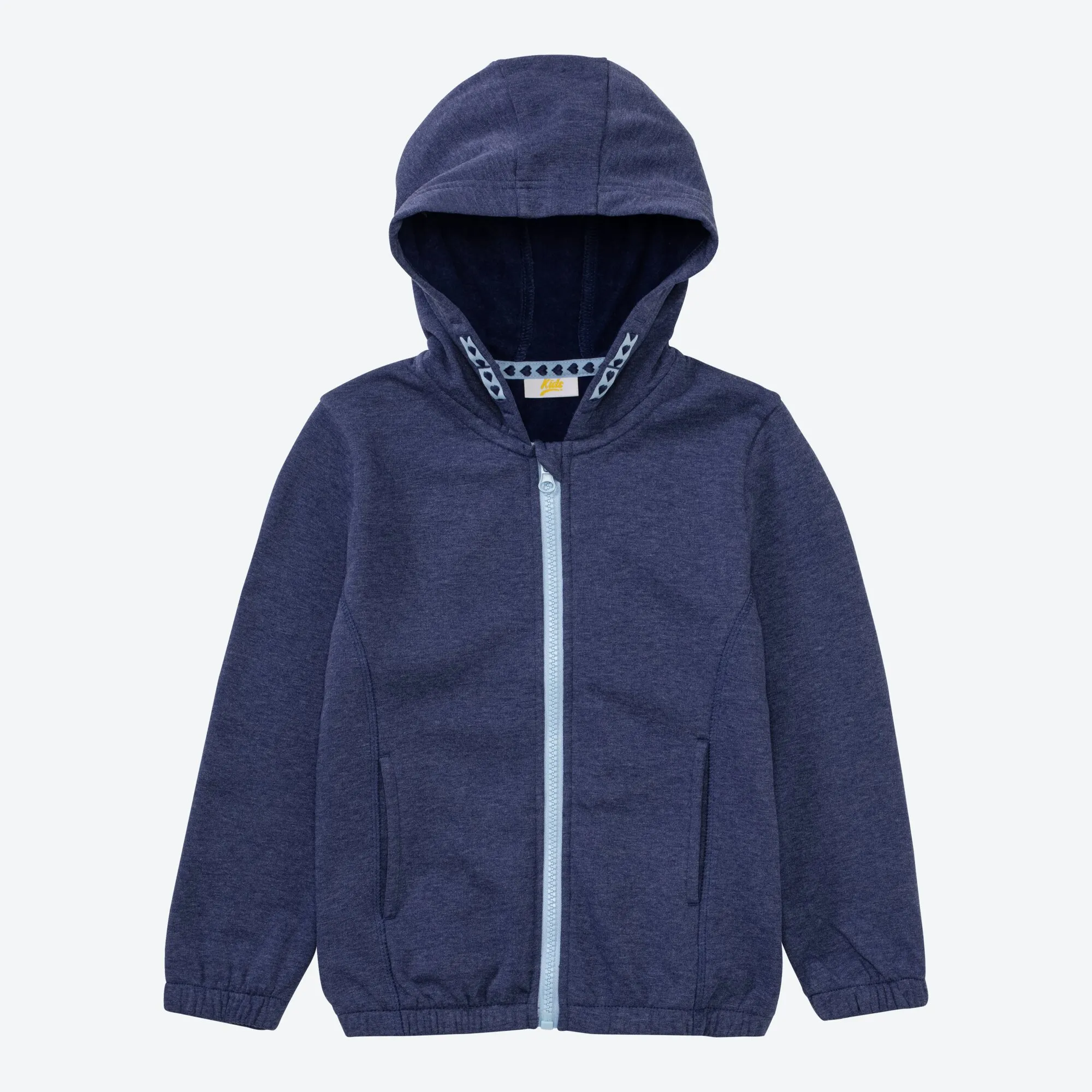 Mädchen-Sweatjacke mit Kapuze