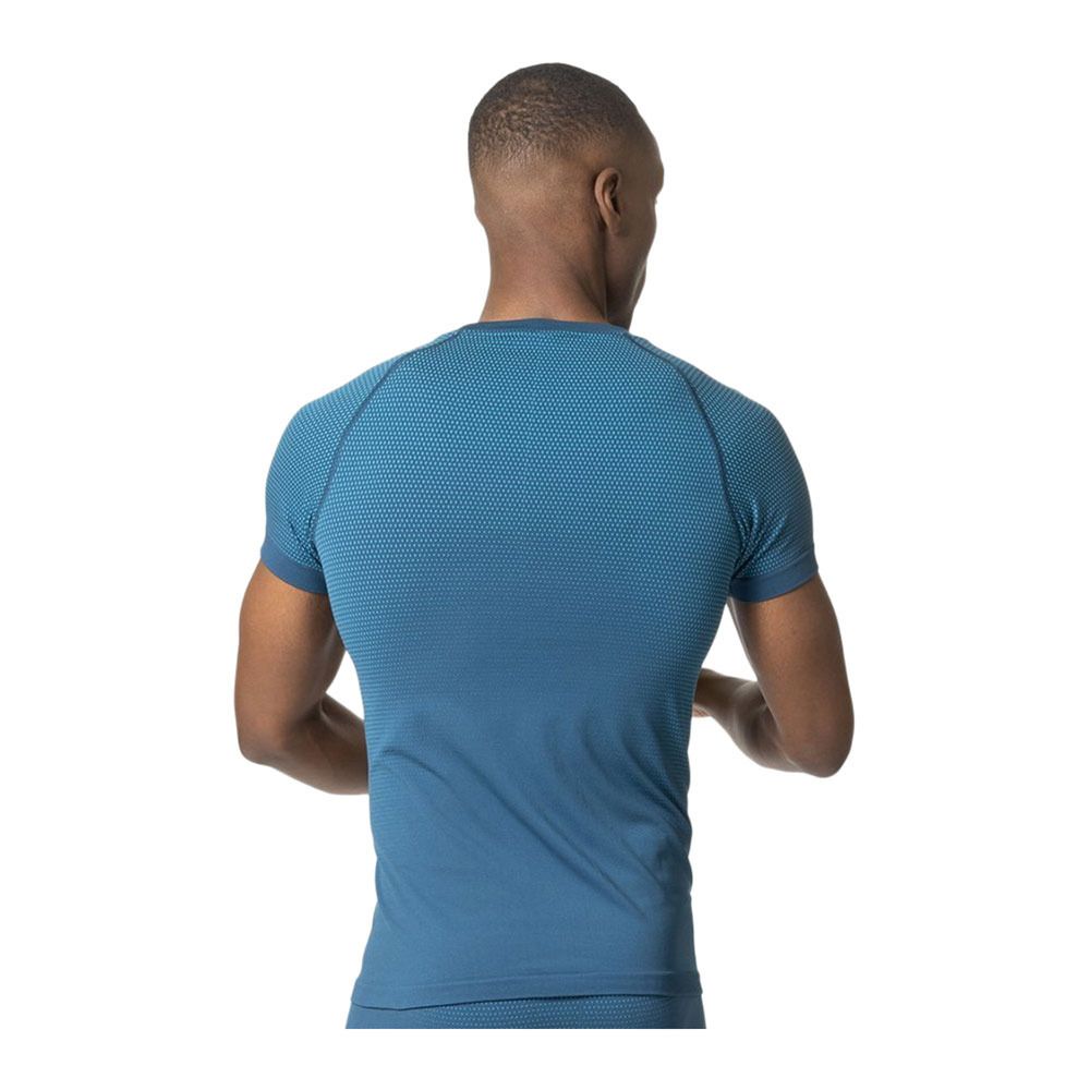 Odlo PERFORMANCE LIGHT ECO - Sous-couche Homme blue wing teal - saxony blue
