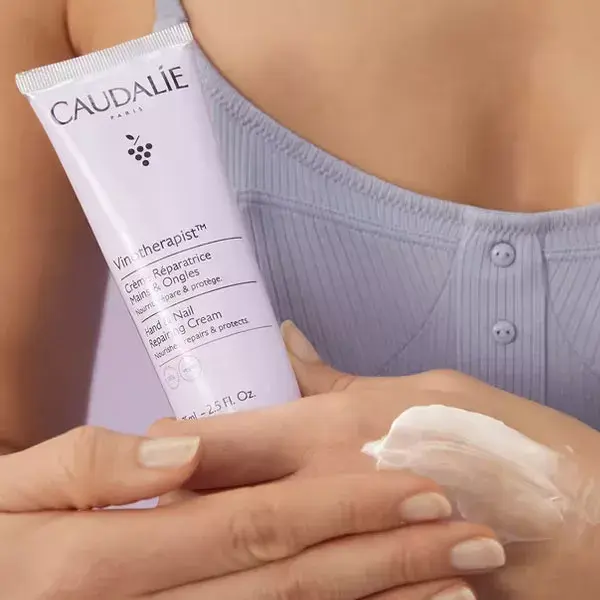 Creme reparador para mãos e unhas Caudalie Vinotherapist 75ml
