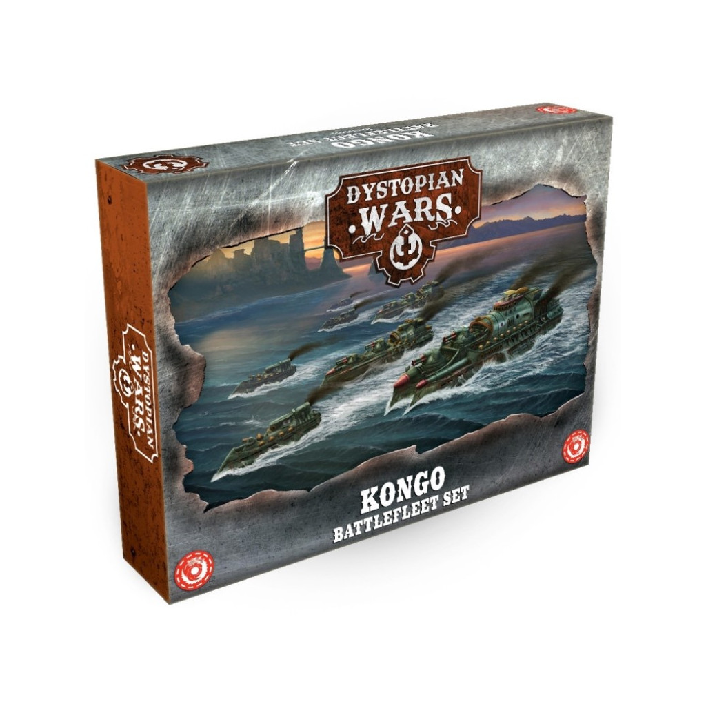 Dystopian Wars: Kongo Battlefleet Set