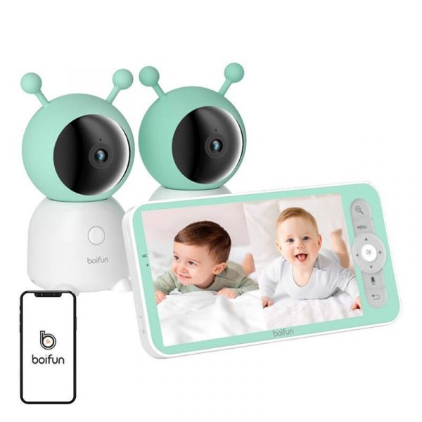 Boifun Baby Monitor 6T 2 Cameras   Monitor - 5906168438233