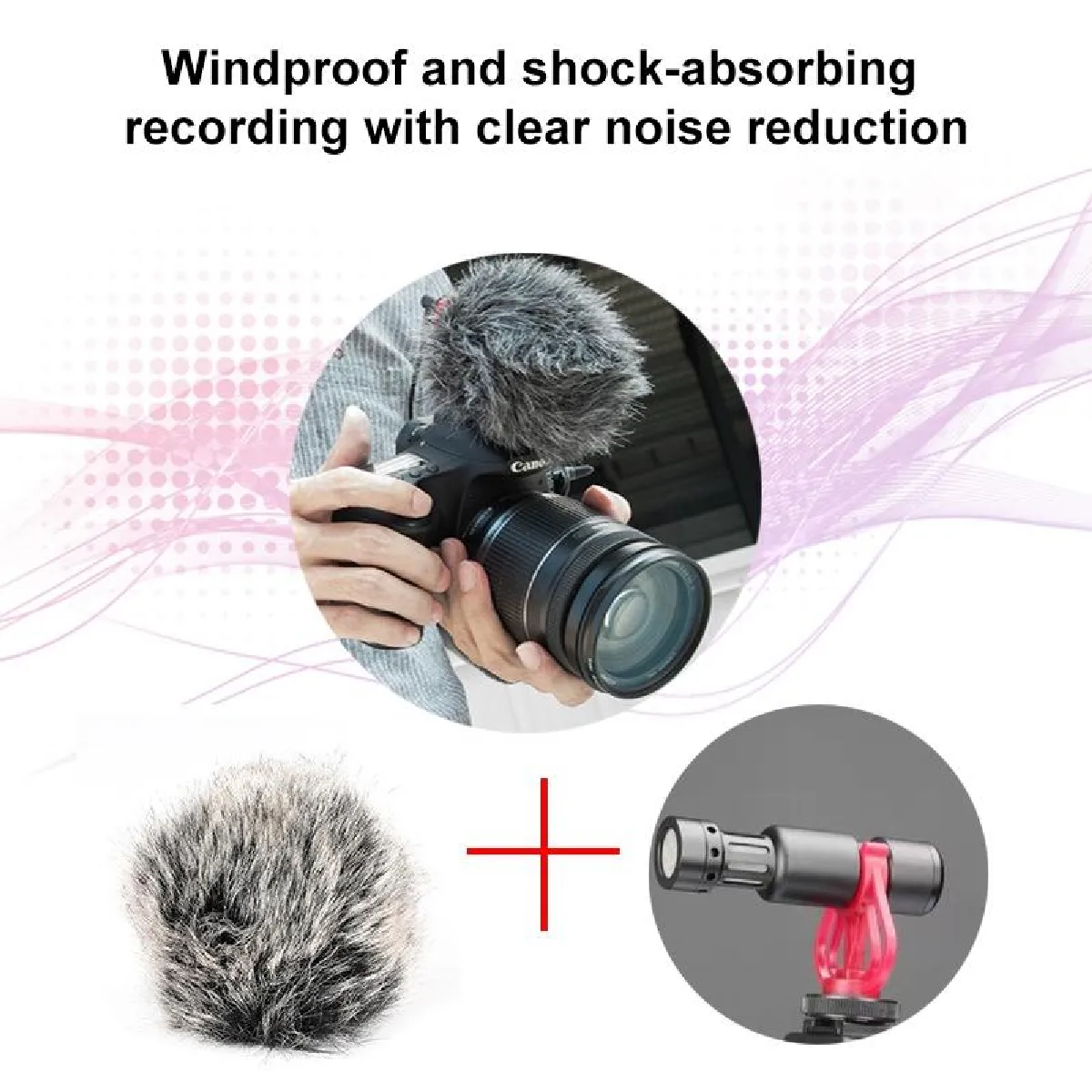Yonis Microphone Shotgun Vidéo