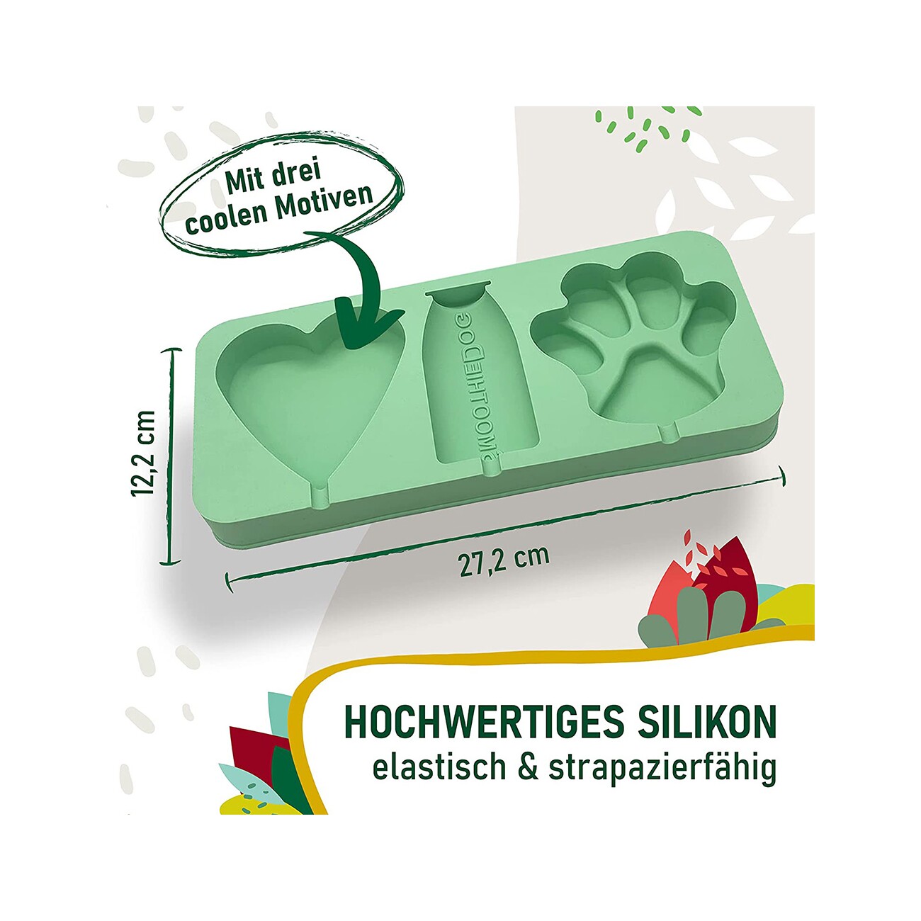 SmoothieDog Huhn 3x 250 ml + Ente 3x 250 ml + Eisform