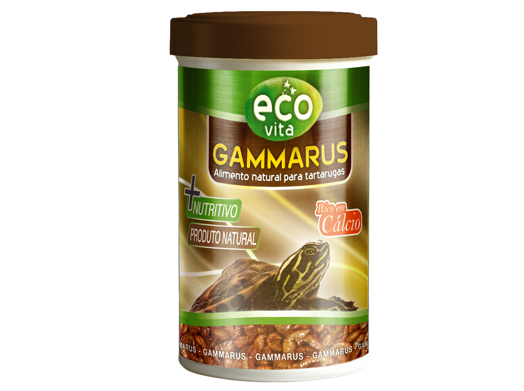 ALIMENTO PARA TARTARUGA ECO-VITA GAMMARUS 100ML