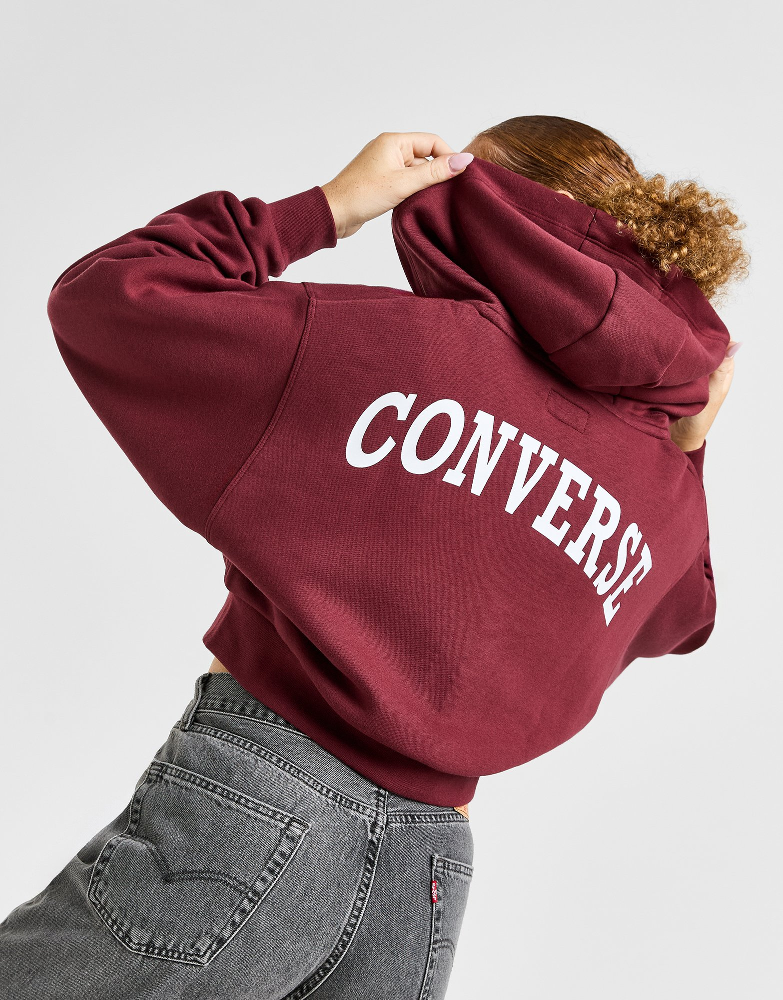 Converse Sweat à Capuche Zippé Retro Chuck Taylor Femme