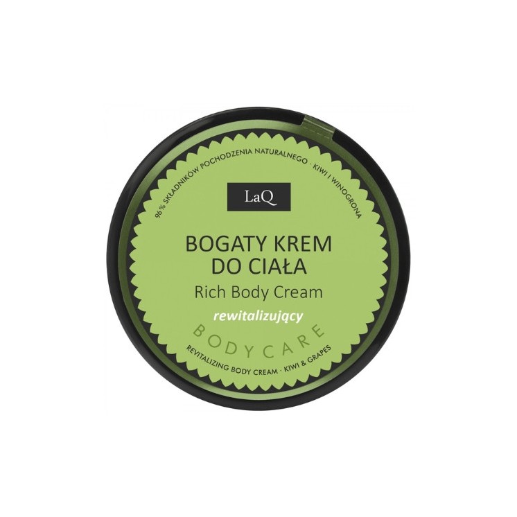 LaQ Bunny rijke bodycrème Kiwi en druiven 200 ml