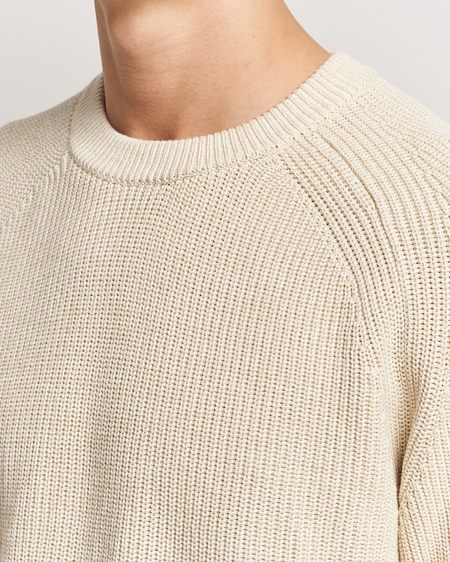 NN07 Jacobo Cotton Knitted Sweater Ivory