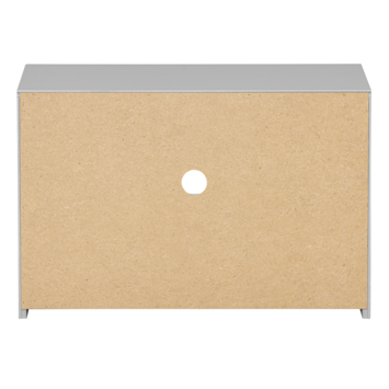 WOOOD TV-meubel Yissa 1 lade wolkengrijs grenenhout 46 x 70 cm