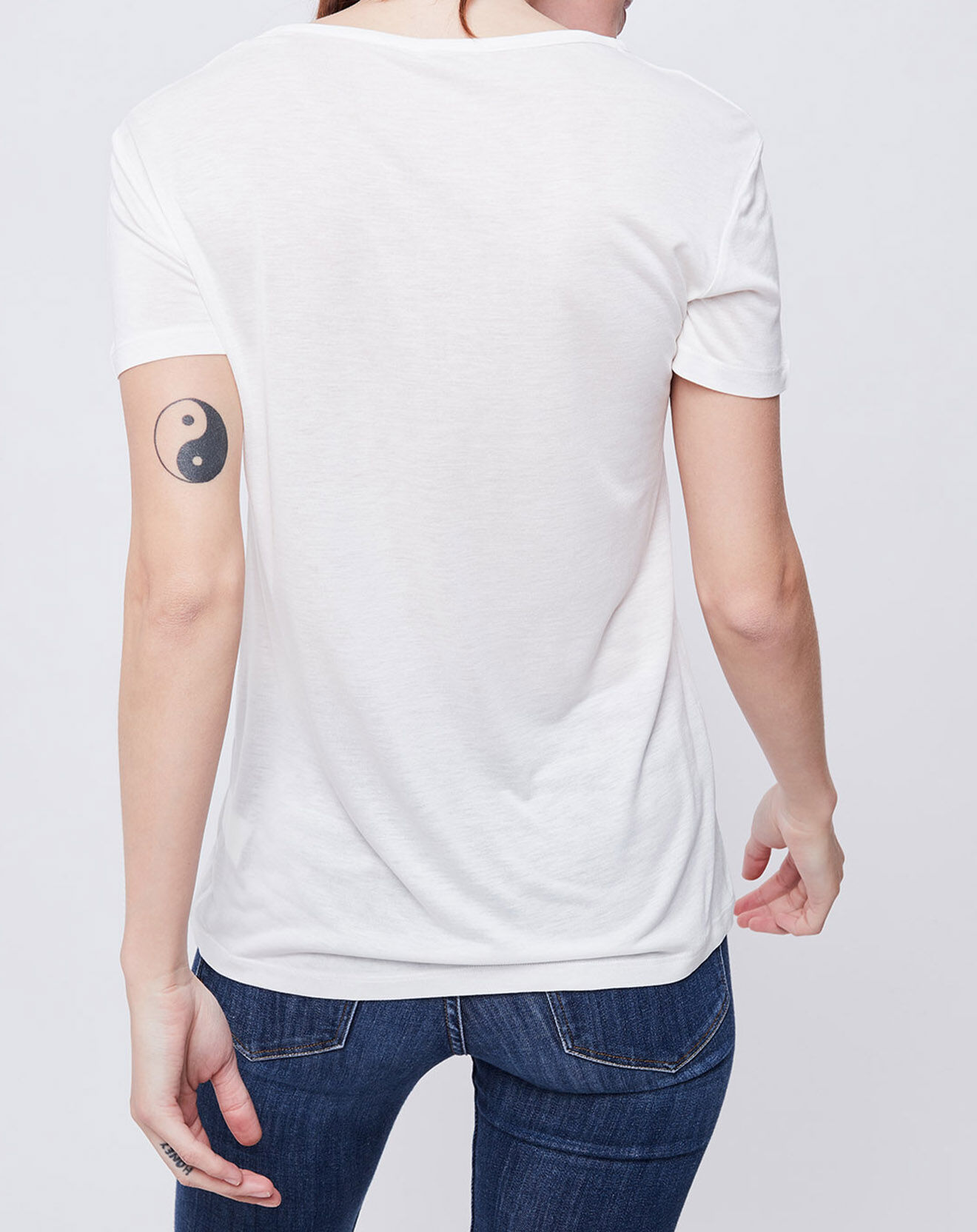 John Galliano T-Shirt imprimé blanc cassé/multicolore