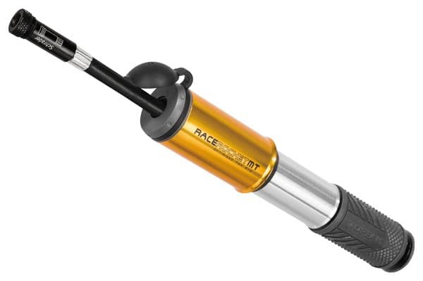 Pompe à main Topeak Racerocket MT (Max 90 psi / 6 bar) Or