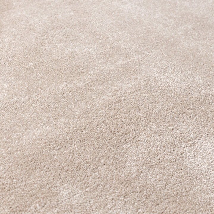 Rond wasbaar vloerkleed - Clean Creme