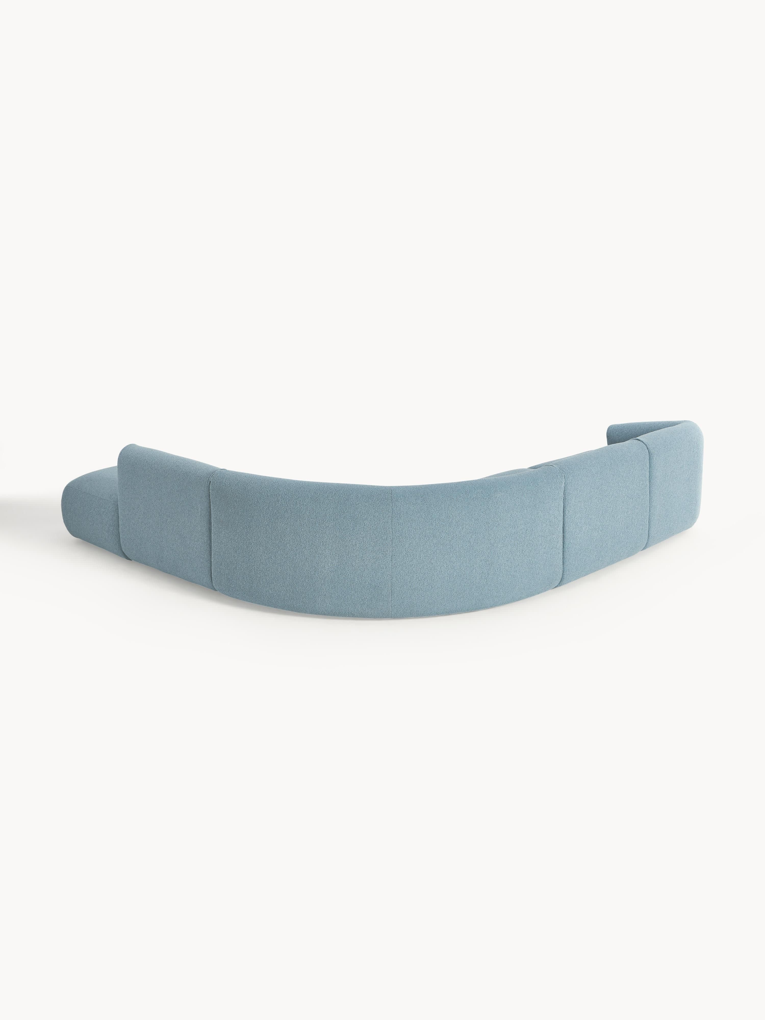 Modulaire bouclé hoekbank Sofia (4-zits)