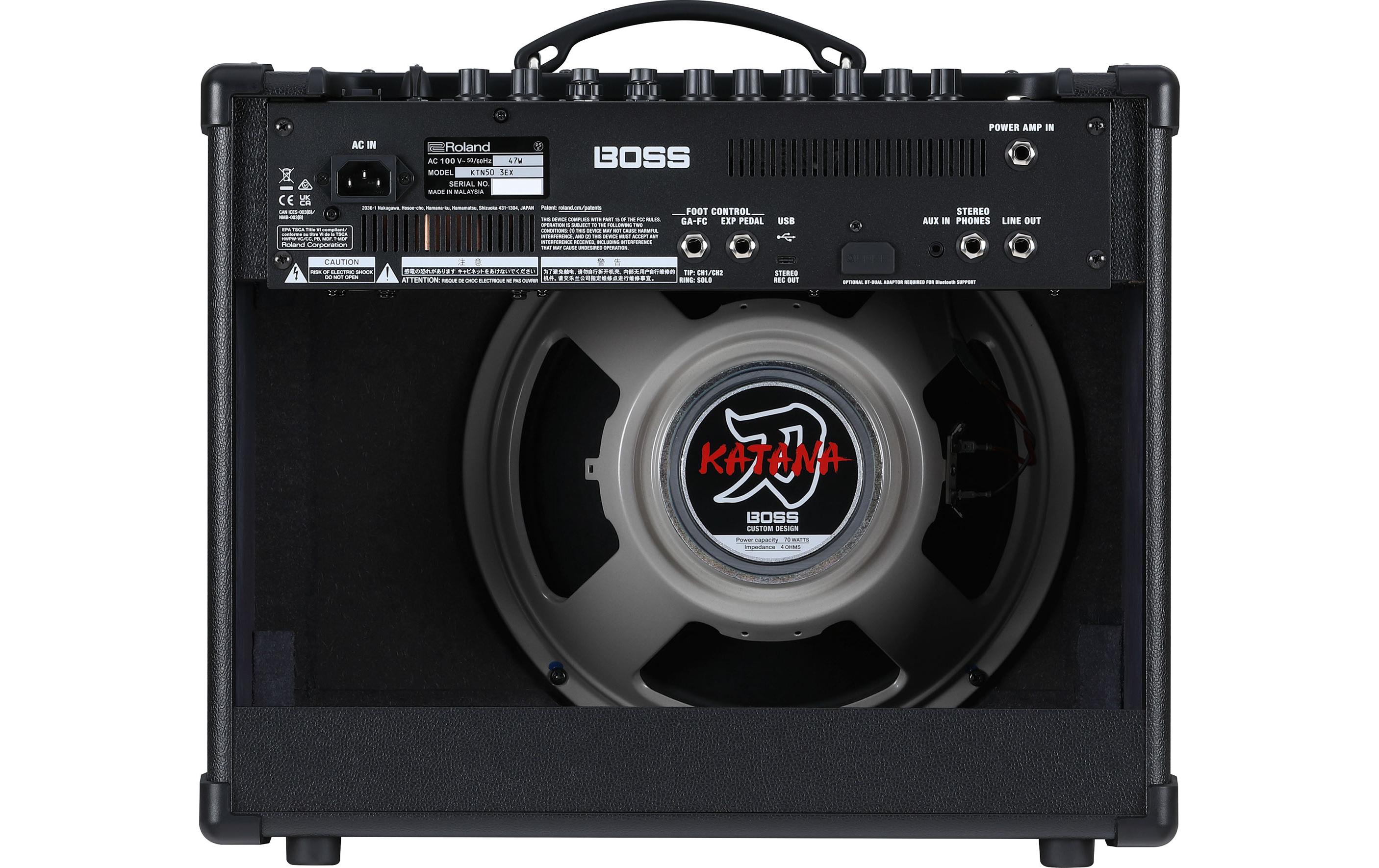 Combo KATANA-50 GEN 3 EX<br>50 Watt Modelling Combo Verstärker für E-Gitarre
