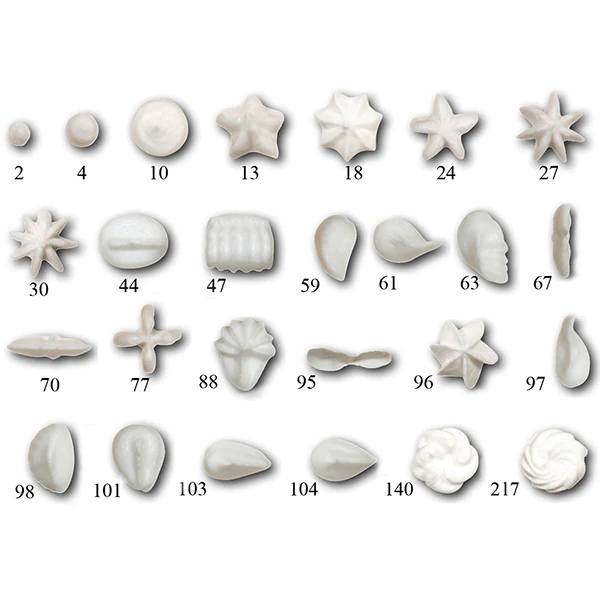 Coffret 26 mini-douilles fines inox spéciales décor De Buyer