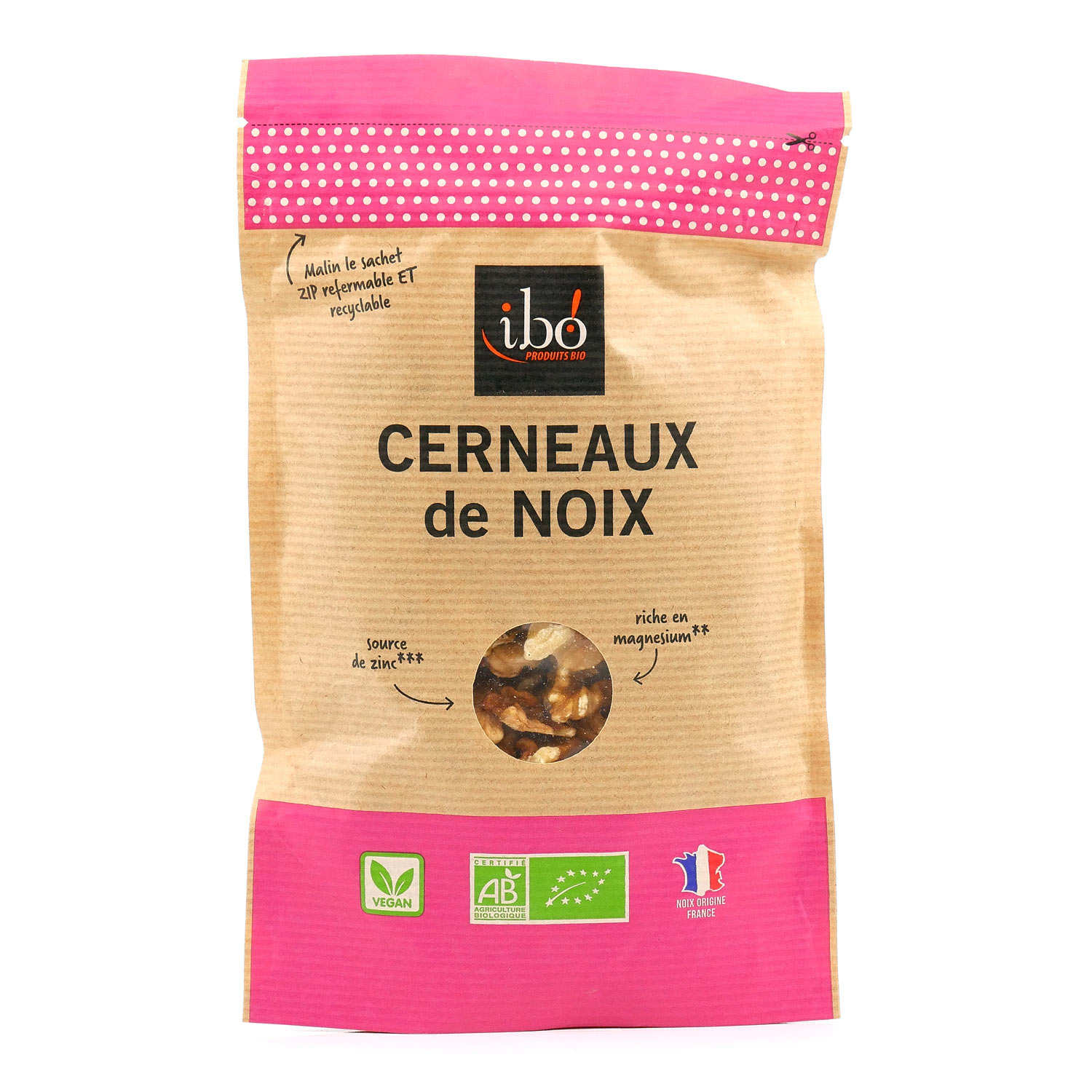 Cerneaux de noix bio
