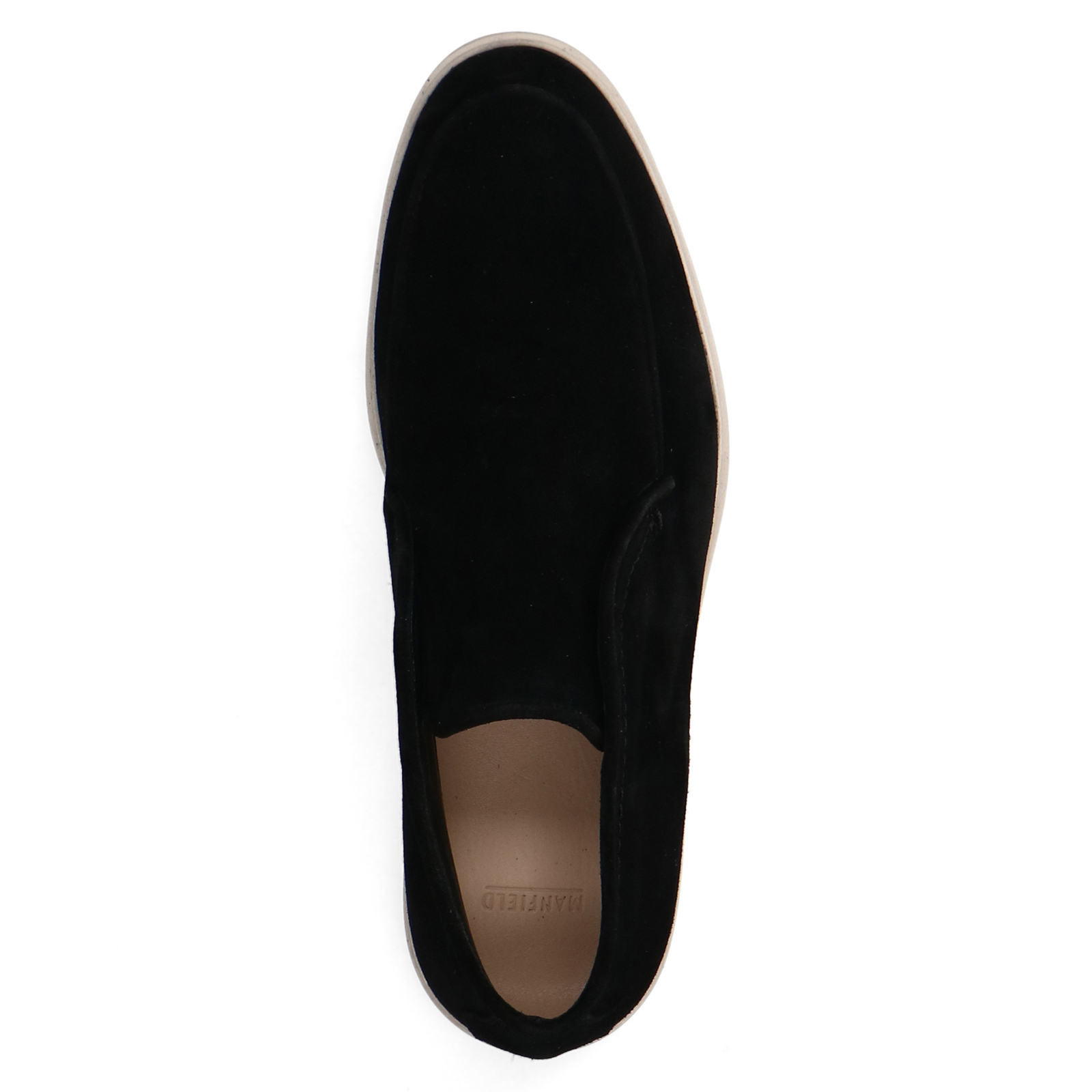 Zwarte suède boots