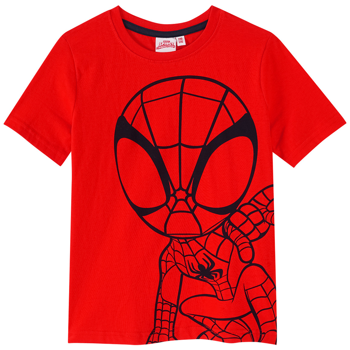 Topolino MARVEL Spidey Shorty aus Bio-Baumwolle rot / dunkelblau