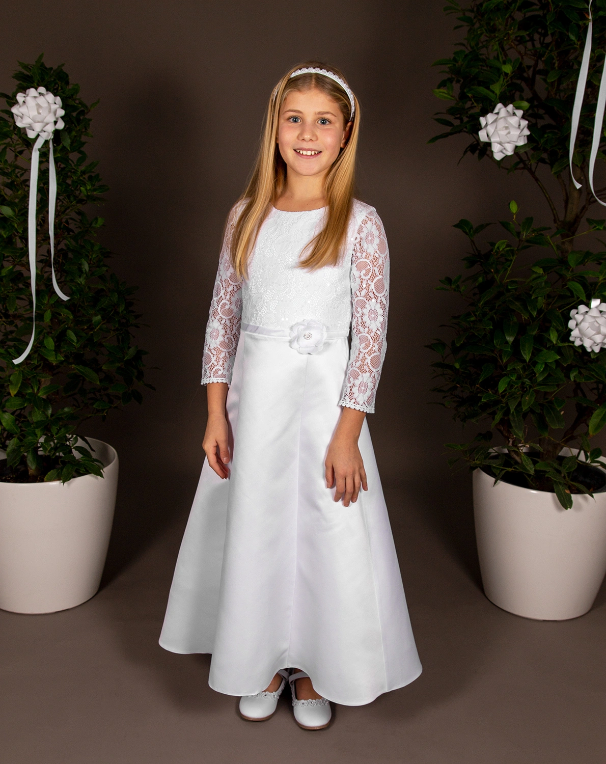 Kommunionkleid ANTONIA in white