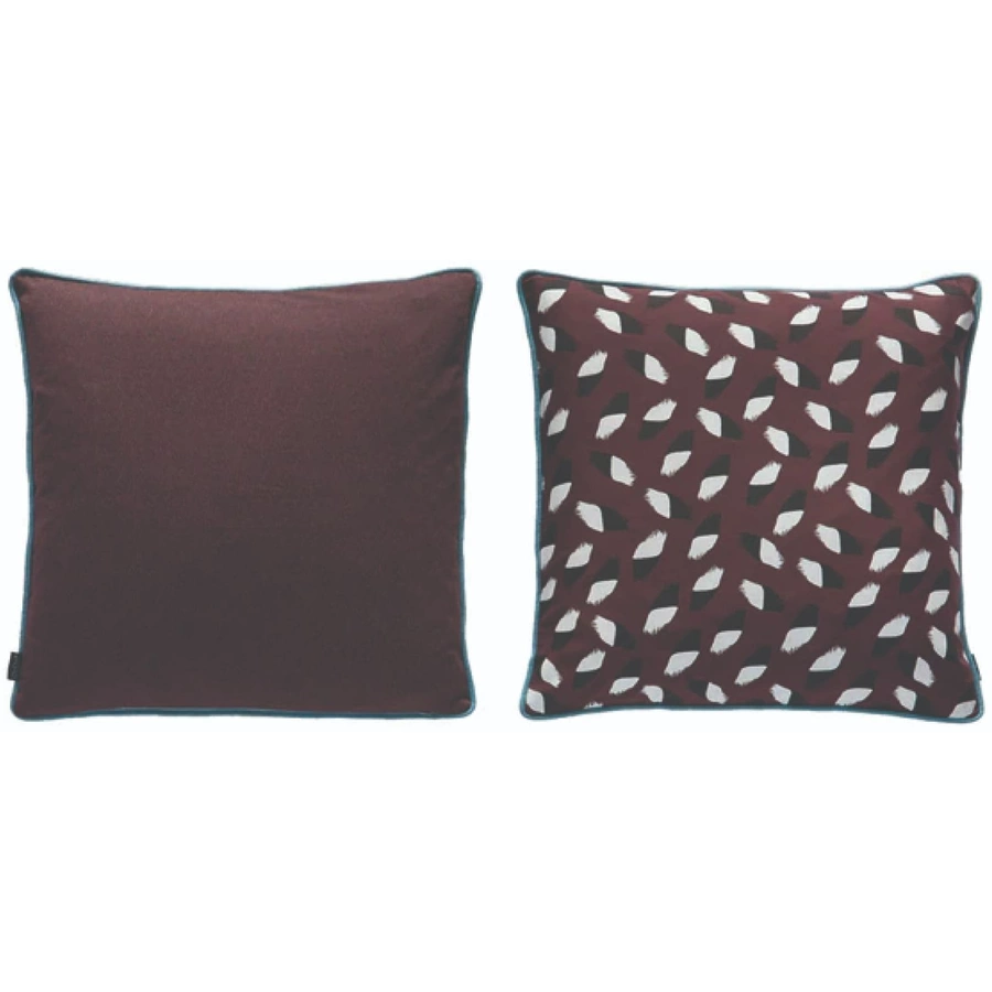 OYOY Kissen Paint Cushion bordeaux