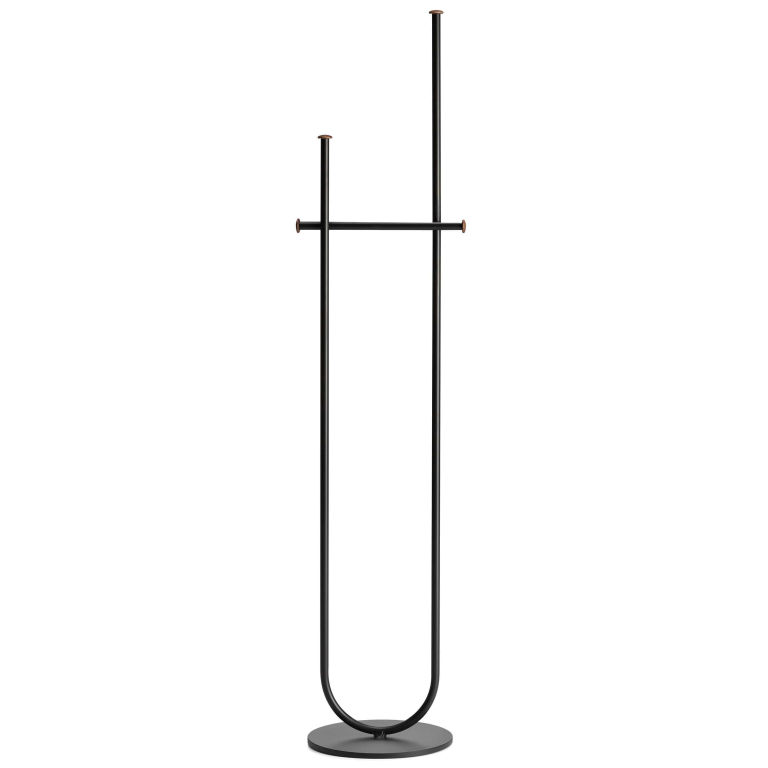 MDF Italia Ombre Clothes Rack kledingrek Ø41 walnoot