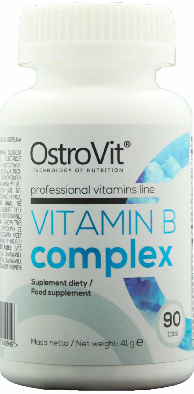OstroVit Complexo de Vitamina B 90 comprimidos