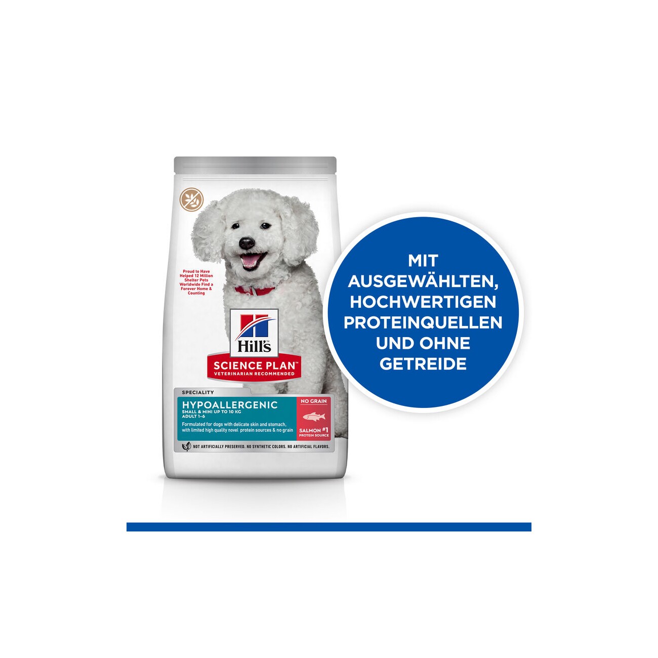 Hill's Science Plan Hypoallergenic Adult Small & Mini Lachs 1,5 kg