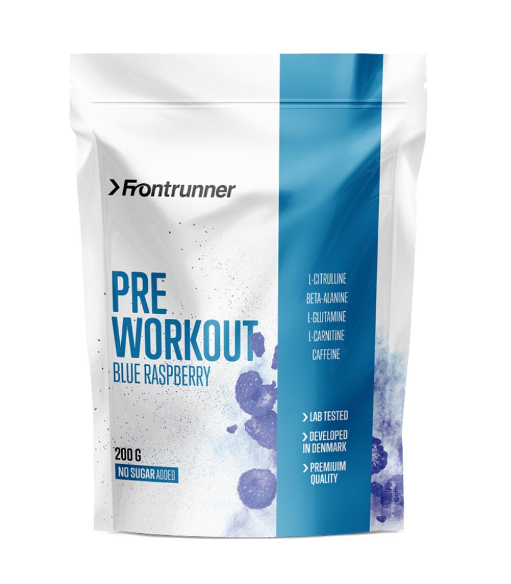 Frontrunner Nutrition Pre Workout Booster Blaue Himbeere
