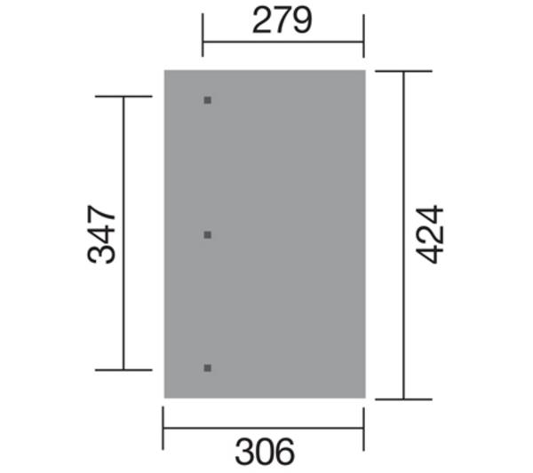 Weka Terrassenüberdachung 671