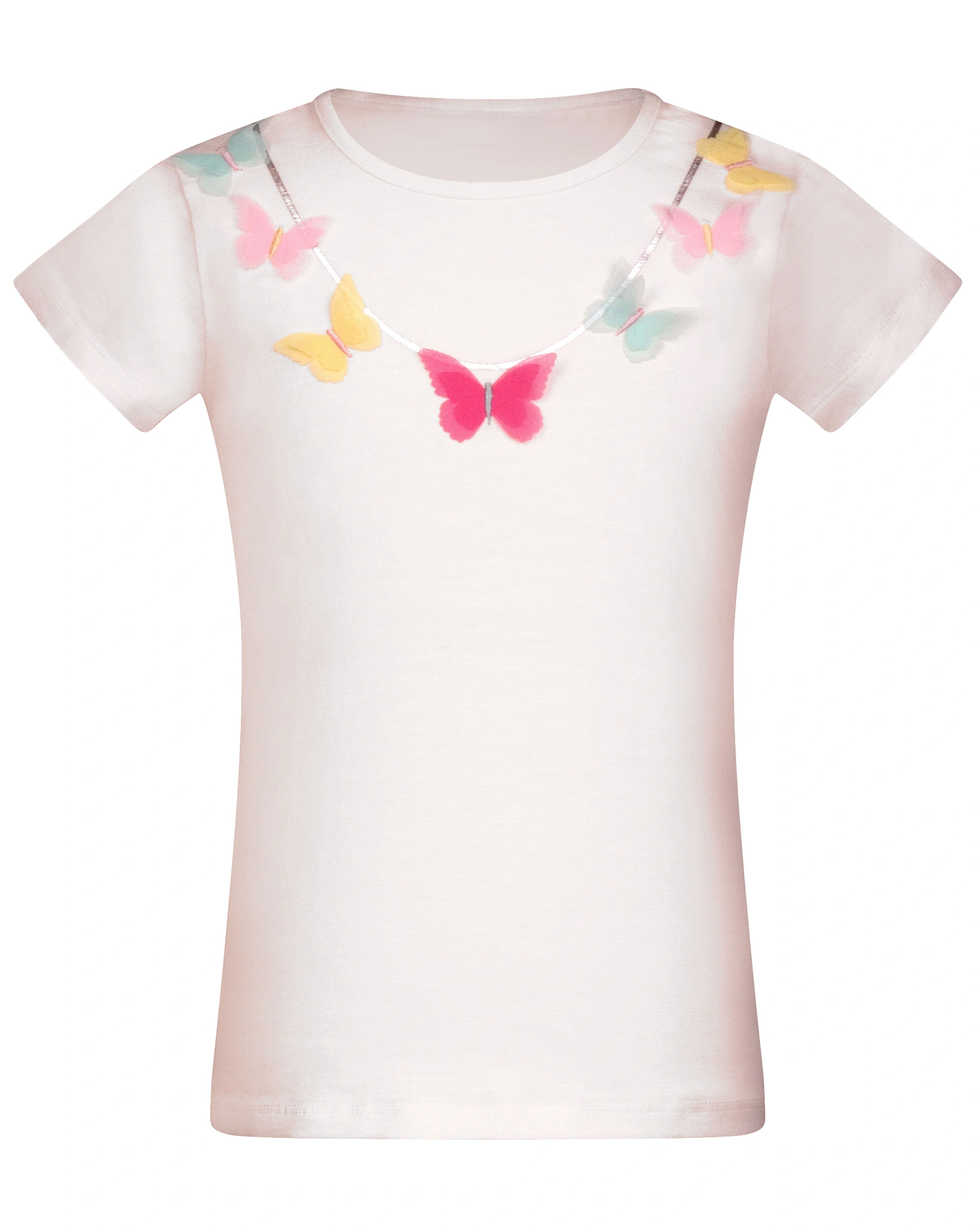 T-Shirt SCHMETTERLINGE in ecru