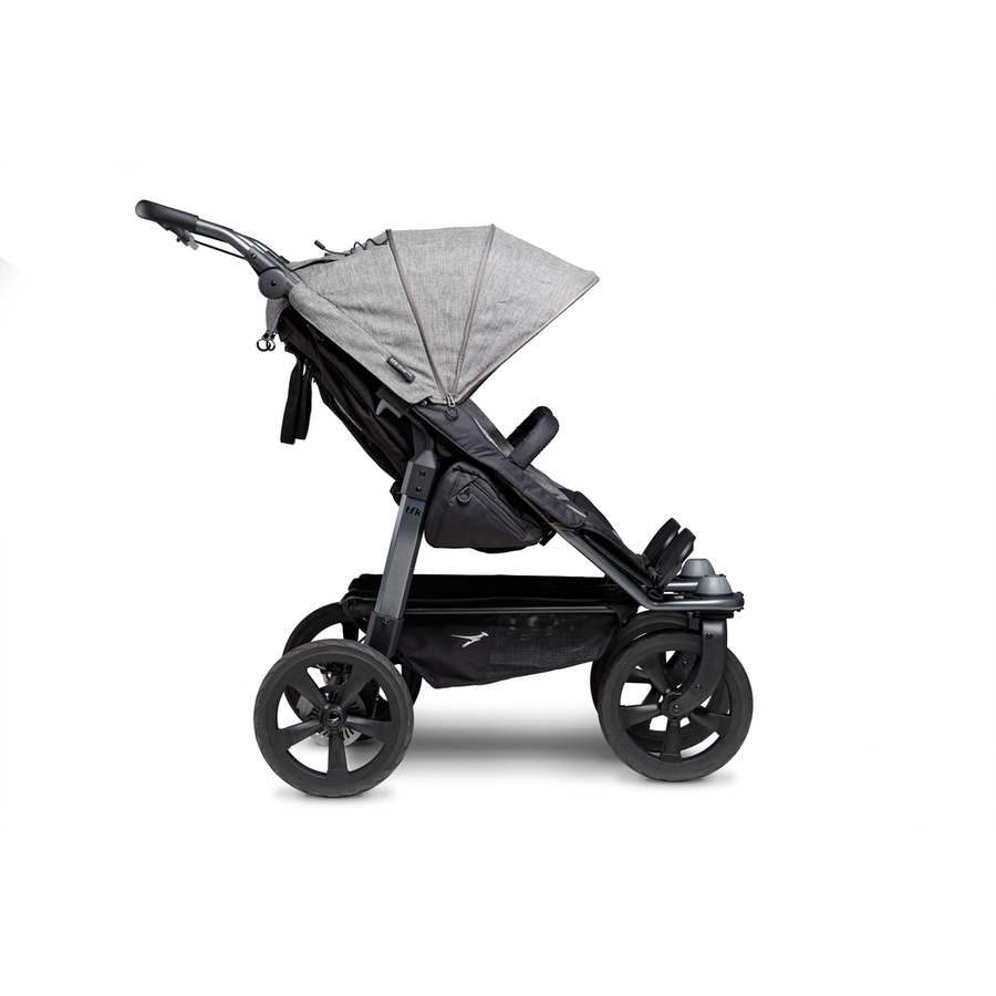 tfk Geschwisterwagen Duo Ecco Premium Grau