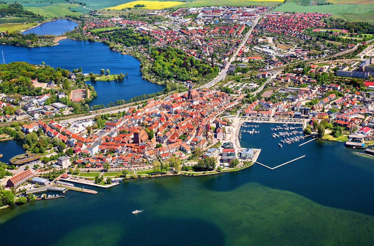 Romantische Bootstour in Waren an der Müritz
