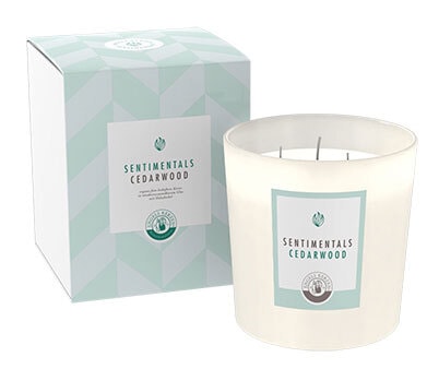 ENGELS KERZEN Duftkerze SENTIMENTALS L Cedarwood