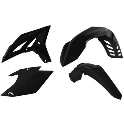 Kit plastiques R-tech 4 p noir - Noir