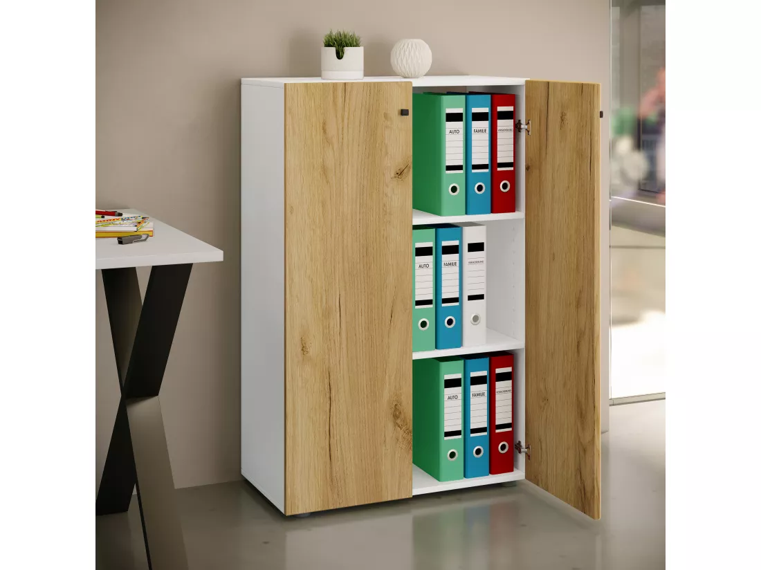 Armoire de bureau Armoire à dossiers Lona 3 cas