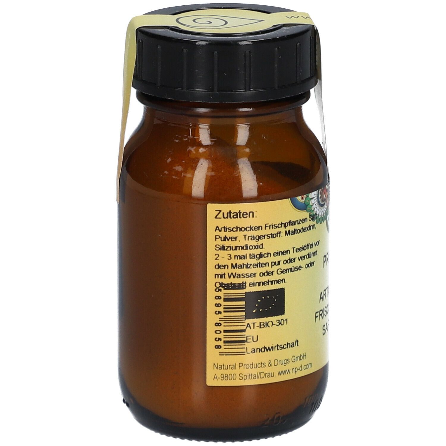 PRIMABENE Artischocken Frischpflanzensaftpulver BIO