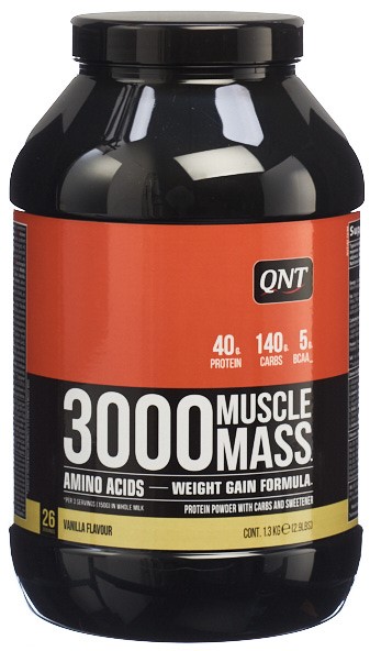 QNT Muscle Mass 3000 Plv Vanilla Ds 1.3 kg