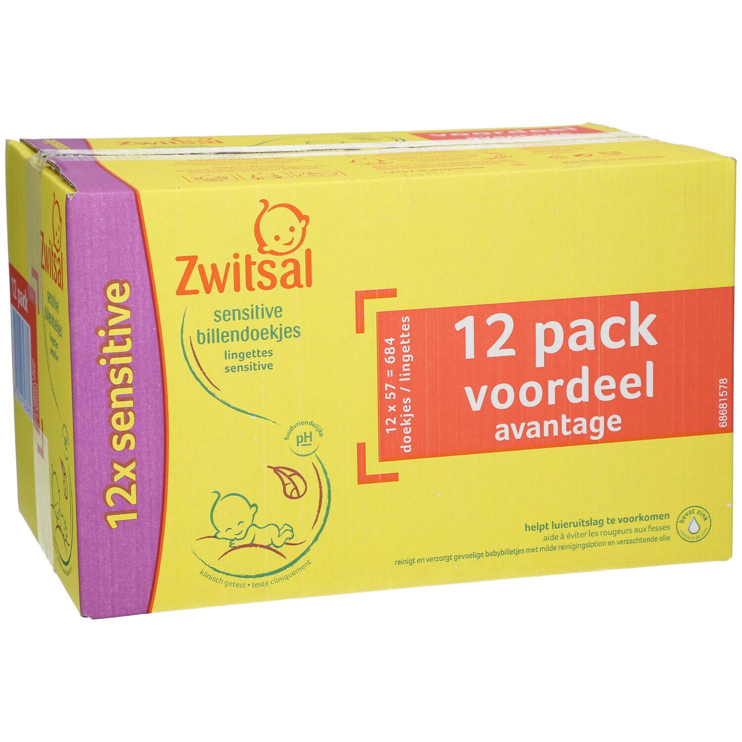 Zwitsal Sensitive Feuchttücher