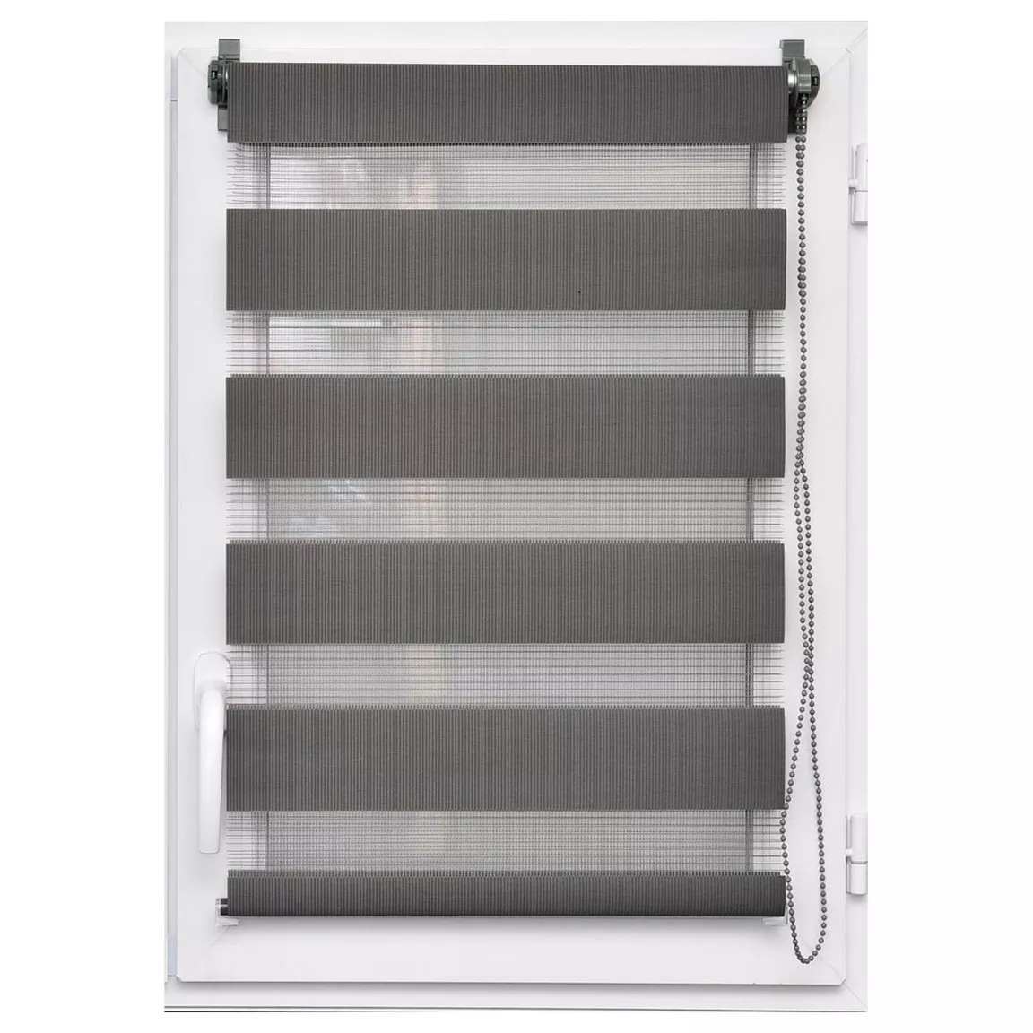 Store enrouleur Jour/Nuit (45 x 180 cm) Gris anthracite