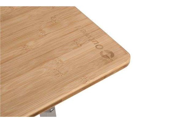 Outwell Kamloops Tisch mit Bambustischplatte L