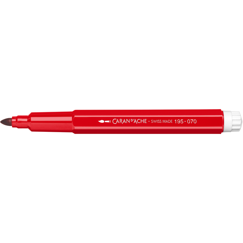 Caran d'Ache Faserschreiber Fancolor Maxi, scharlachrot