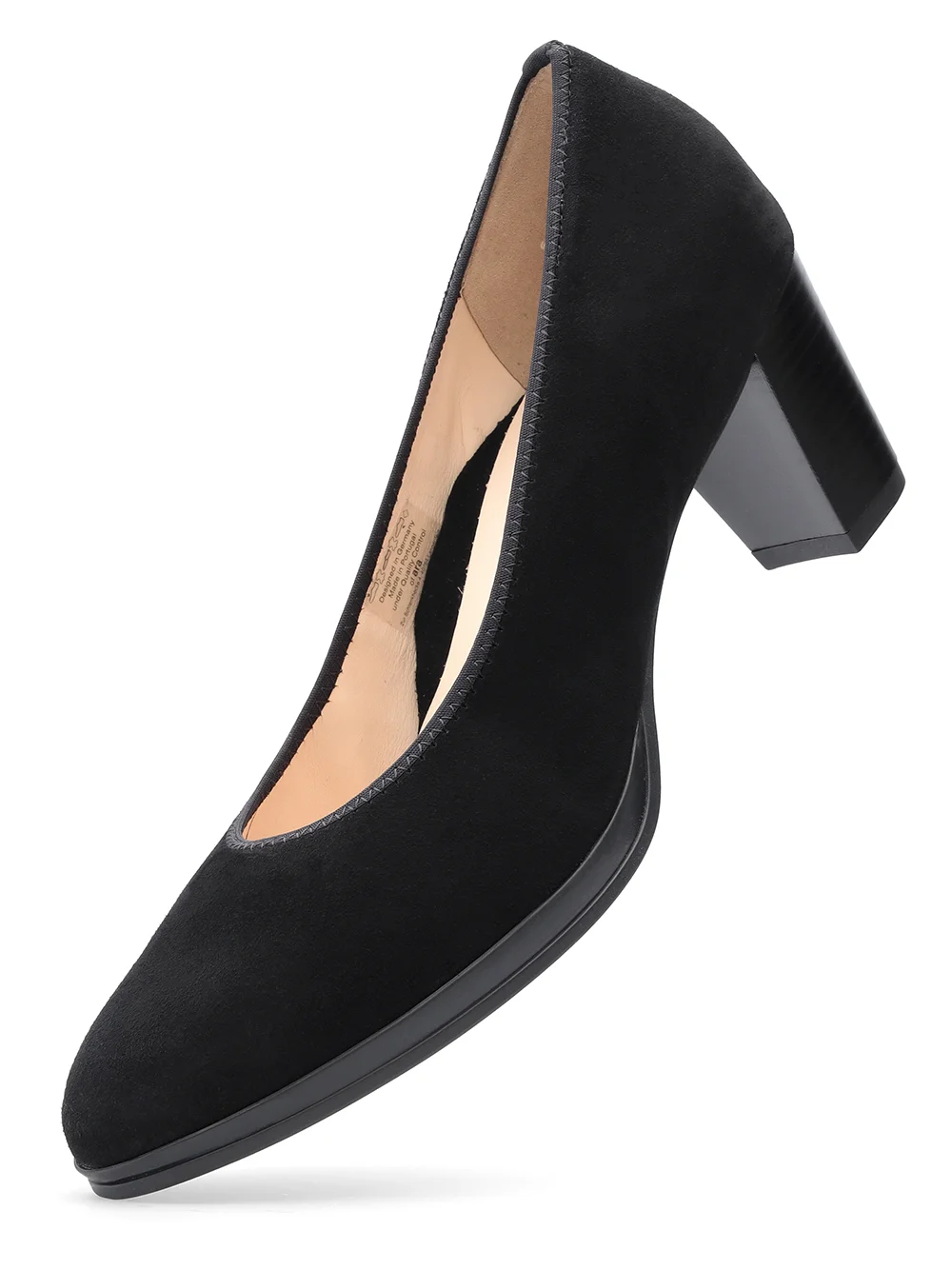 Plateaupumps Orly schwarz