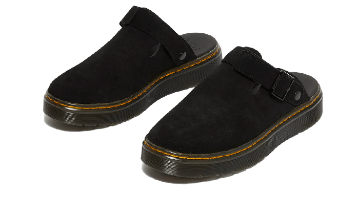 Dr. Martens Carlson Black Suede
