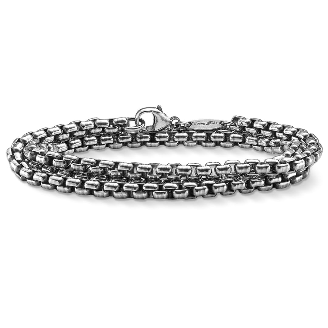 Thomas Sabo Sterling Silver Rebel at Heart Venezia-Kette