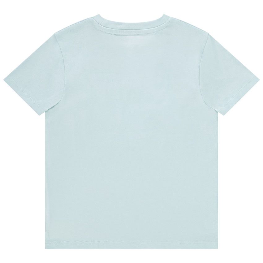 T-shirt manches courtes avec sequins magiques pour garçon - Bleu