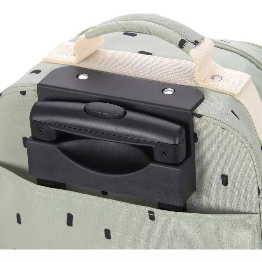 LÄSSIG Trolley Happy Prints light olive