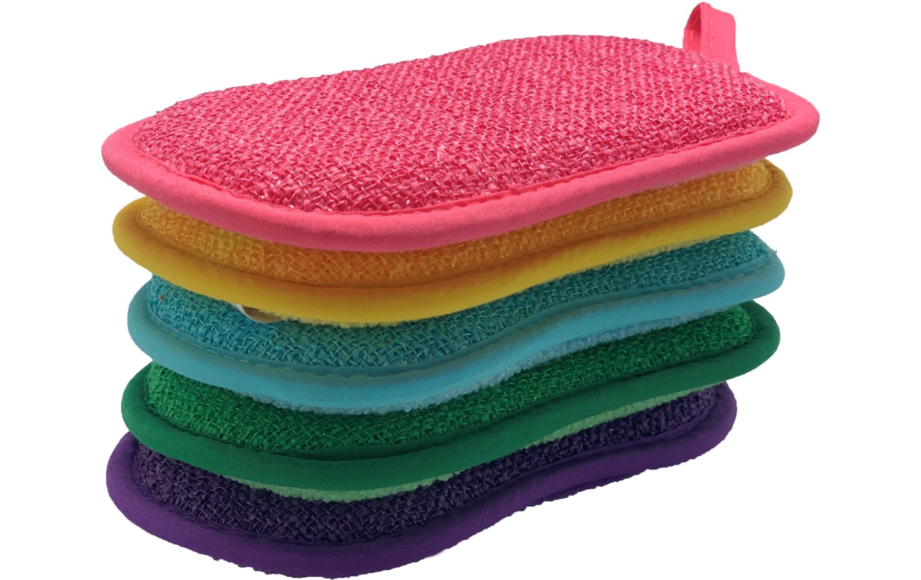 Geschirrschwamm Duo Sponge 16 x 9.5 x 1.5 cm, 5 StückSchwamm-Set