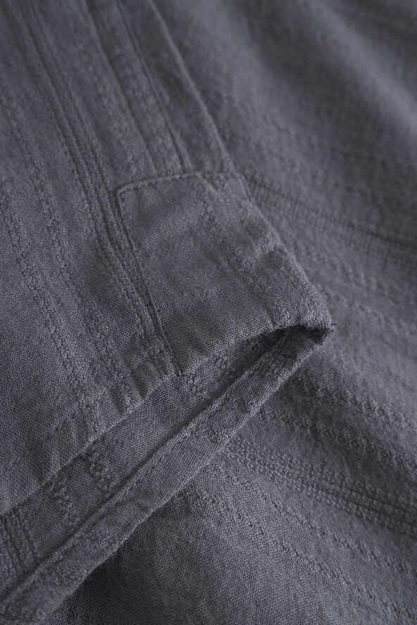 Wood Wood WWDay Dobby Shirt Dark gray